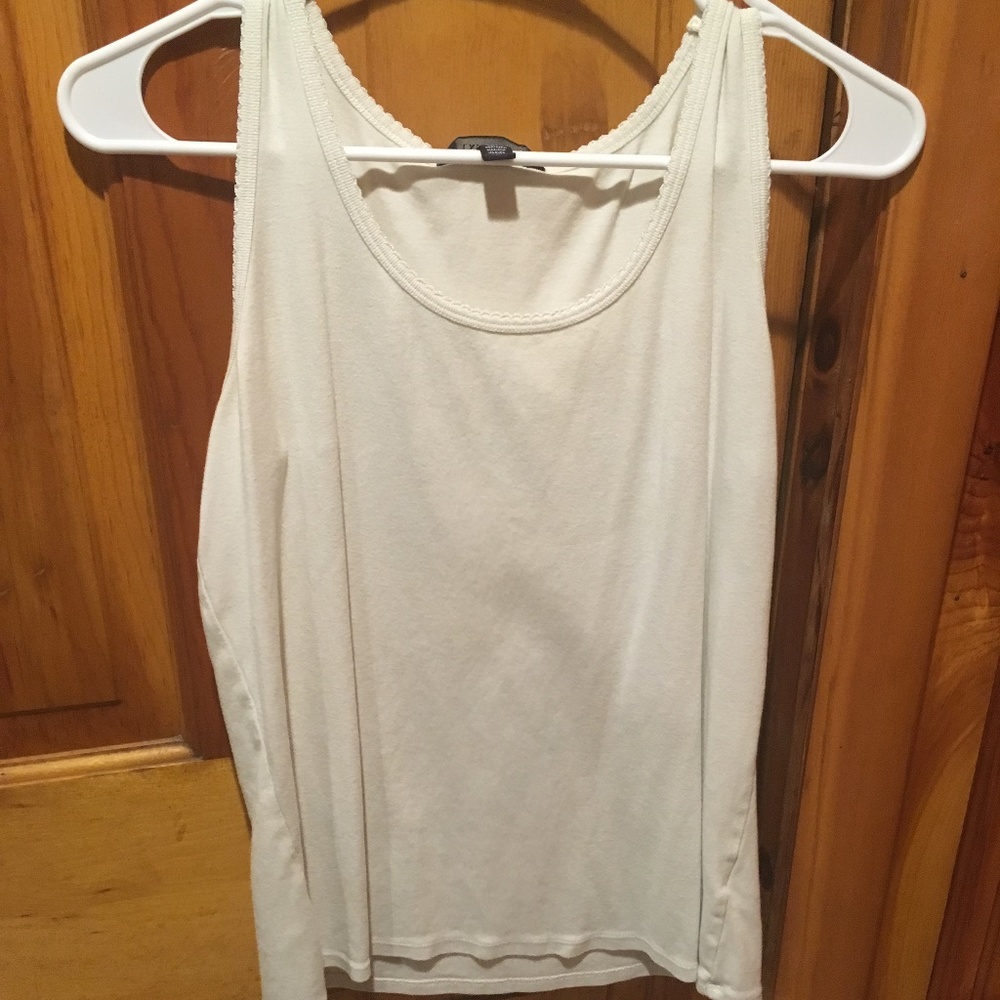 White tank top